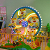 Hot item shopping mall kids amusement games rotating tiger mini ferris wheel rides for sale 