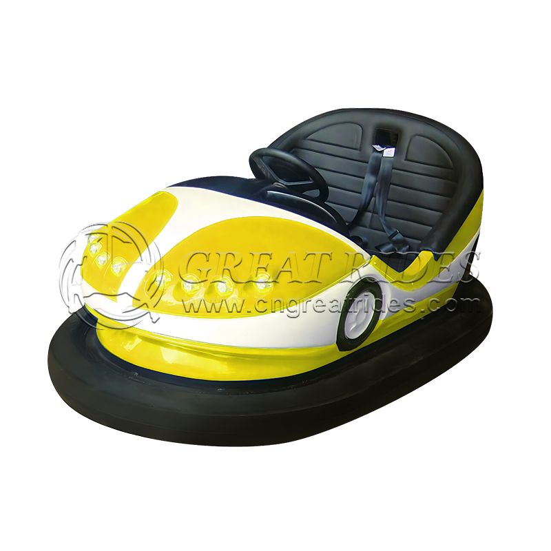 Cheap Price Adult Amusement Park Rides Floor Net Electric Fiberglass Bumper Car for Wholesale