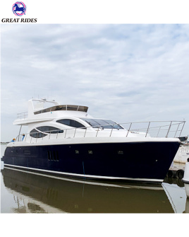 affordable direct manufacturer 68FT Cabin yacht Fiberglass Hull Luxury Cruise yacht Boat with 4 cabins for sale 1 - 99 sets