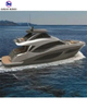 23.77m Business Ships Yacht Luxury Super Yachts Classic Fiberglass Boat with Best Prices