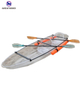 Pulp Board Rowing Boat Clear Bottom Small Leisure Canoe PC Transparent Kayak 