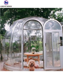 Multifunctional Module Clear Dome House Outdoor Movable PC Leisure Hotel 