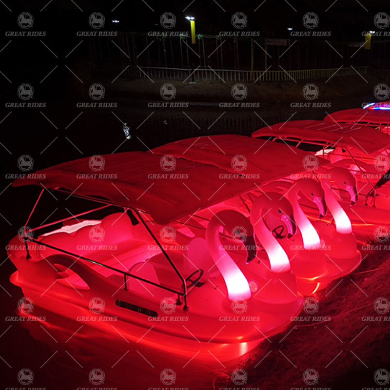 New Design Adult Mini 7 Seats Electric Boat High Quality Water Leisure Equipment Plastic Boats for Sale