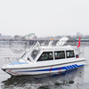 New Design Fiberglass Boat With Cabin 21.3ft/6.5m Patrol Boat High Speed Functional Fishing Boat