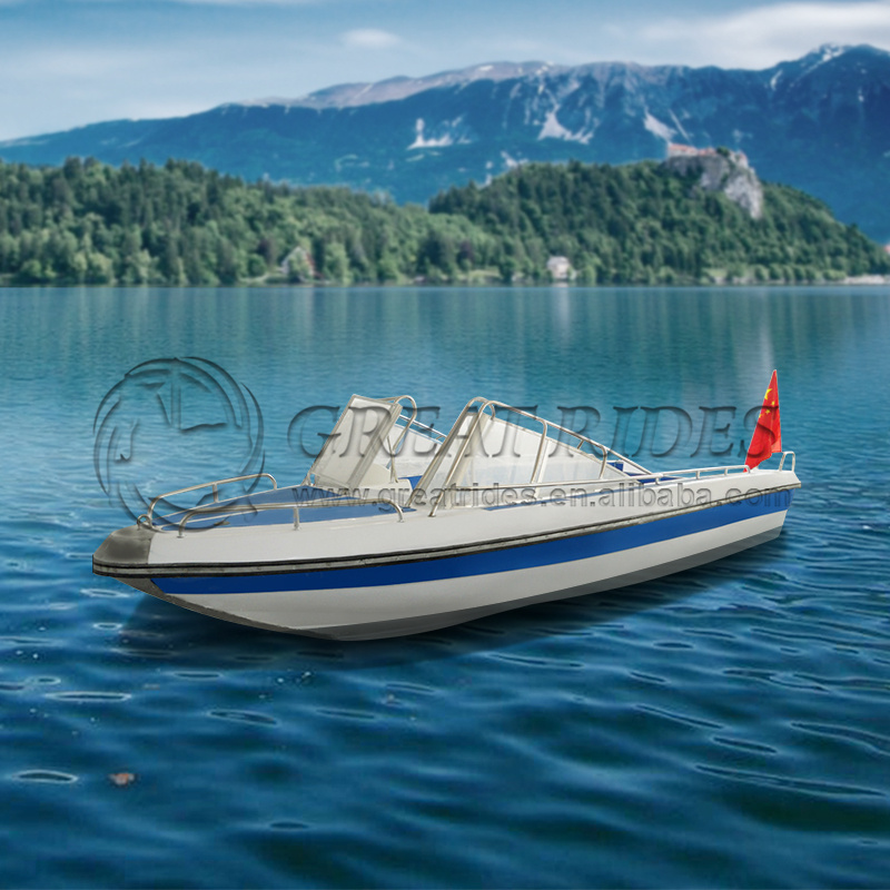 8 People Capacity 21.3ft/6.5m Fiberglass Family Fishing Boat Luxury Leisure Boat 