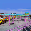 China Manufacturer Amusement Park 24 Seats Space shuttle roller coaster Rides 