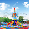 Thrilling Amusement Park Equipment Self Control Plane 360 Degree Rotating 16 Seats Lifting Travel Rides