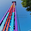 High quality outdoor amusement park attraction adults carnival games thrilling free fall drop tower rides for sale