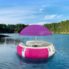 2.5m Floating BBQ Donut boat 3.2m Leisure Barbecue Entertainment Boat With Sunshade 