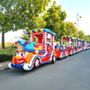 Good Shopping Mall Attractions Family Sightseeing Rides Amusement Park Rides Tourist Clown Electric Trackless Train