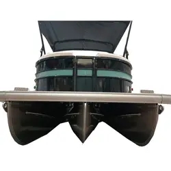 Wholesales Price Outboard Engine Luxury Leisure Ships 12 Seats Family Party Pontoon House boat Offshore Entertainment Yacht