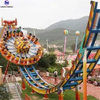 Luna park amusement equipment sliding flying ufo magic disk for adults