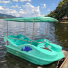 4 Person Pedal Boat with PE Plastic Body for Lake Use Family Recreation and Water Park Rental Business