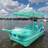 Colorful Bubble Bble Electric Boat with PE Hull for 4-5 Passengers in Resorts and Playgrounds