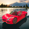 Luxury Sports Car Design Electric Boat 5 Seat PE Paddle Watercraft with Brushless Motor for Resorts and Parks