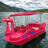 Cobra Five-Seater Electric Boat for Lake Rental Use Colorful PE Structure Battery Powered Motor for Drifting Outdoor Activity