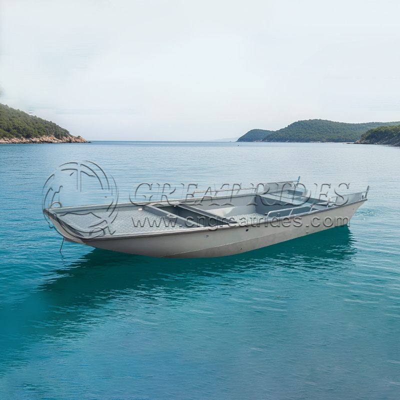 Low Price 6.3 Meters 20.8 Feet River Cleaning Boat High Performance Small Rubbish Collecting Boat for River& Water Park