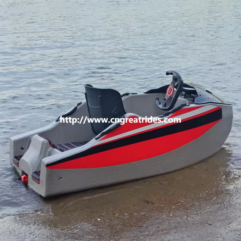 Surprise Price Water Gokart Boat Water Go-Kart Electric Canoe Electric Mini Boat For Kids And Adults