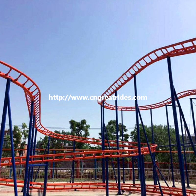 Adventure Park equipment 8-10seats crazy mouse coaster spinning suspended family roller coaster rides 