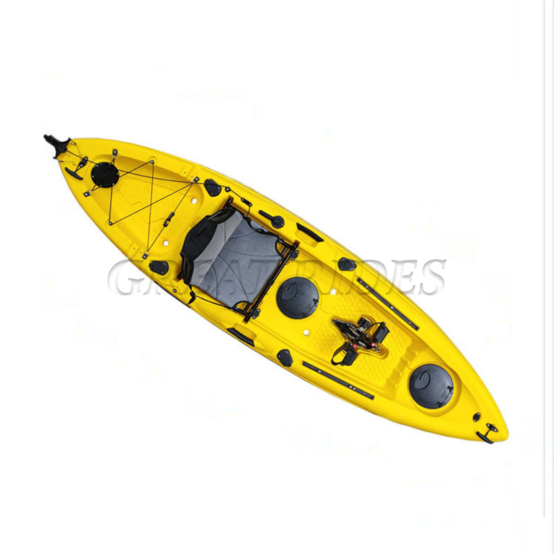 High Quality Pedal Kayak Fishing Canoe Rowing Boat Pedal Fishing Kayak for outdoors