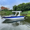  19ft/5.8m Aluminium Luxury Yacht 8 Passengers Electric Boat Fishing Yacht for Pleasure