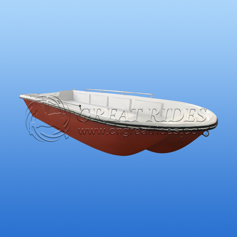 High Quality Aqua Equipment 4.1m/13.5ft Fiberglass Small Fishing Boat Speed Yacht 