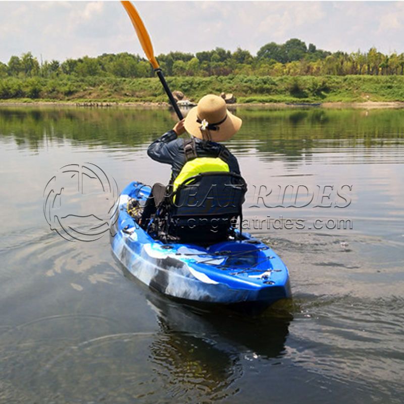 New Listing LLDPE single plastic fishing Boats sit on top High Quality Kayak