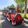 Amusement Park Manufacturer New Electric Tourist Train Sightseeing Trackless Train For Sale