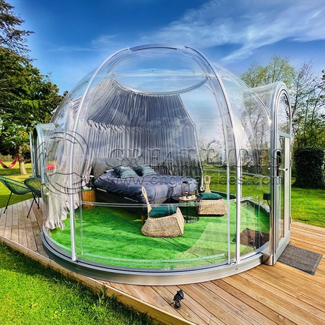 Direct Factory Price Outdoor Round Transparent Garden Igloo Geodesic Dome Tent for Sale