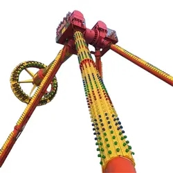 Hot sale theme park thrilling amusement attraction 32 seats swing big pendulum hammer rides for adults