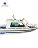Cheap Electric Outboard Engine Rescue Boat Water Rides Fiberglass Fishing Hull 