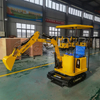 New Design Kids Mini Electric Excavator Rides Amusement Park Excavator Machine for Kids