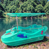 4 Person Pedal Boat with PE Plastic Body for Lake Use Family Recreation and Water Park Rental Business