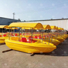 Water Park Hot Sell Low Price 5 Seats Small Plastic Electric Boat for Children and Adults