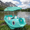Mandarin Duck Shaped 7-Passenger PE Electric Boat with Brushless Motor Stable and for Drifting Leisure Use