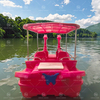 Cobra Five-Seater Electric Boat for Lake Rental Use Colorful PE Structure Battery Powered Motor for Drifting Outdoor Activity