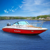 18ft speed yacht 5.5 meter Medium Fiberglass leisure boat for sale