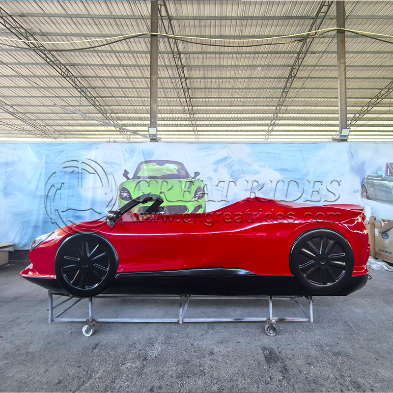 Chinese Manufacturer Water Jet Speed Boat with Car Style Design 4.98m Fiberglass High Performance for Lake Fun