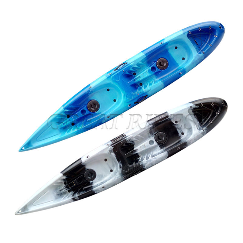 Professional Factory Wholesale 2 Person Small Boat for Sale Fishing Kayak with Paddle