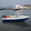  Fiberglass Hull 12.8ft/3.9m Speed Boat Sports Marine Ships 4 Seats Small Boat