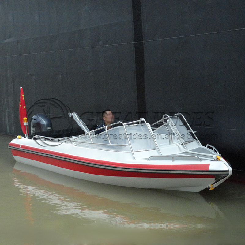 18.7ft/5.68M Fiberglass Commercial Fishing Boat Fiberglass Leisure Vessel Open Luxury Yacht