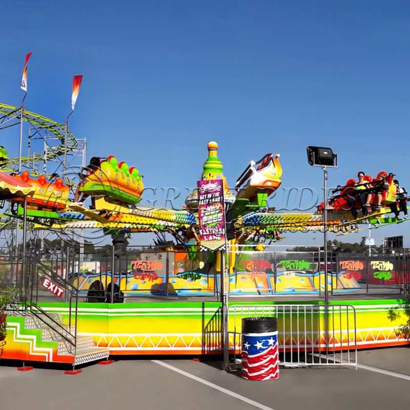 Good Item Kids Rotary Bounce Machine Rides Outdoor Game Park Attractions Amusement Ride Fun Jump Rides