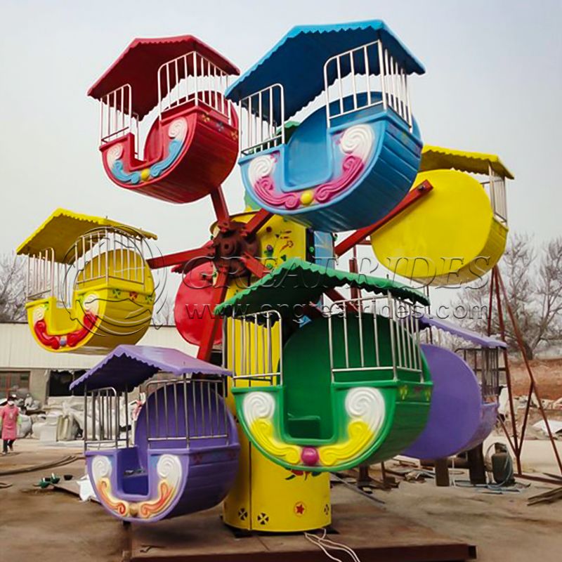 Attractive funfair kids amusement games 20 seats mini ferris wheel rides for sale 