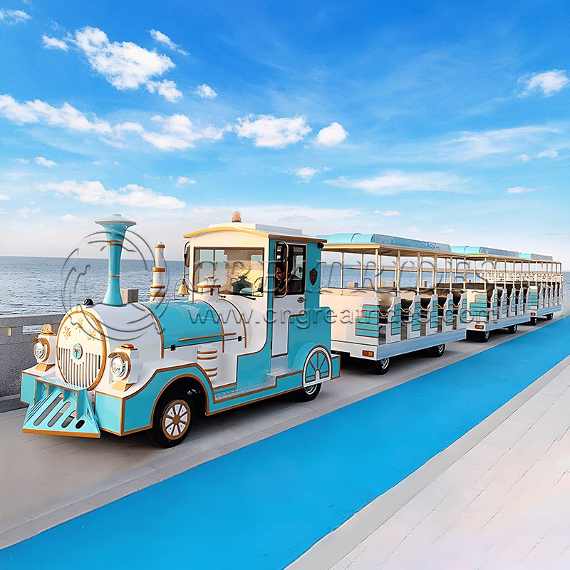 Shopping Mall Equipment Amusement Park Rides Electric Train Kiddie Tourist Train Trackless Train Battery Operated Car