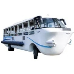 Hot Sell Newest Design Attractive Appearance 11.98m Coach Amphibious Party Bus Luxury Bus Boat