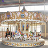 Attractions christmas decoration fairground rides 16 seats merry go round miniature carousel for sale