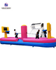 Inflatable basketball shoot game inflatable basketball hoop playground equipment for sale