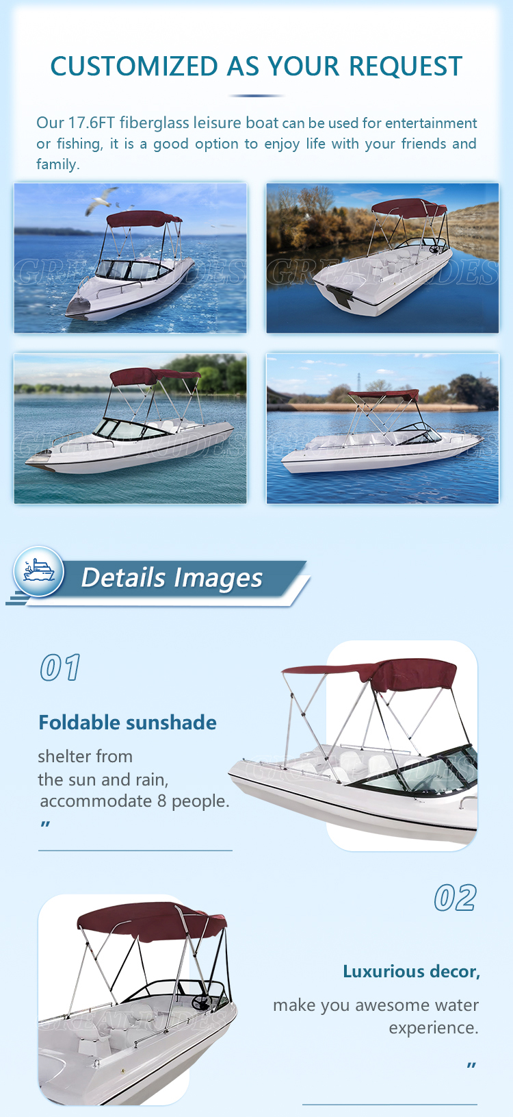538玻璃钢艇GR-02