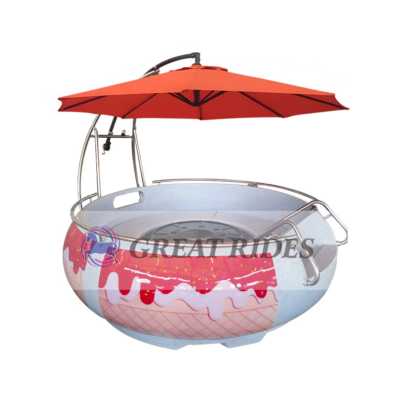 Factory Wholesale Electric Leisure Barbecue Boat BBQ Donut Boat for Sale 