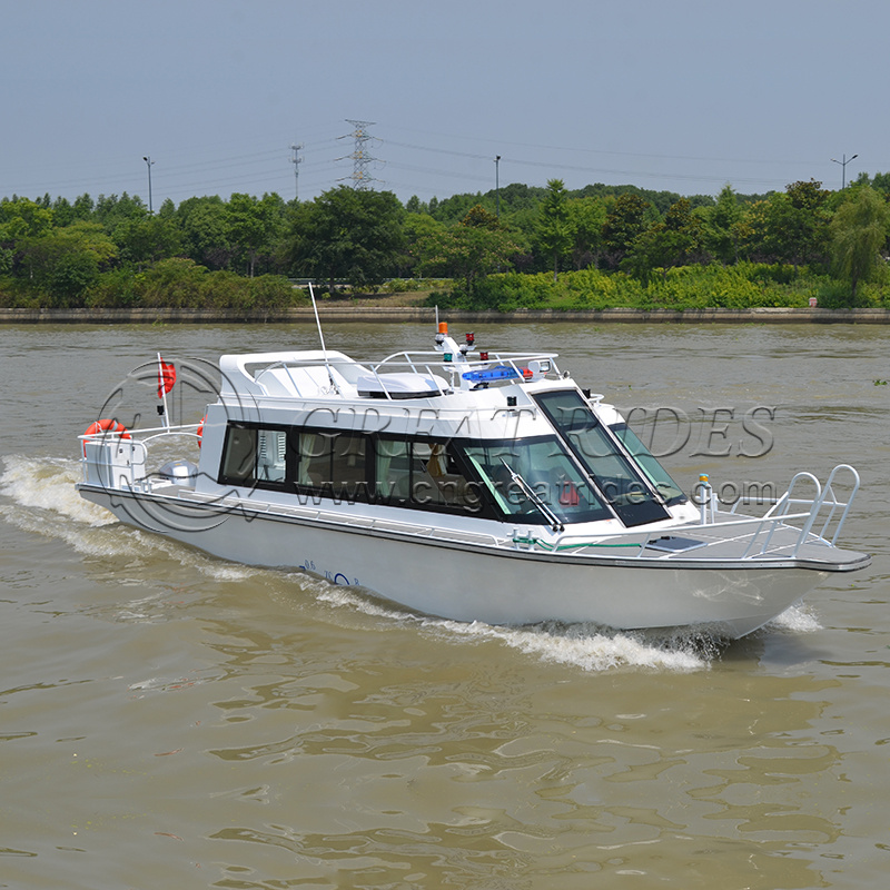High Speed Patrol Boat Special Official Boat 9.8M/32.2Ft All Welded Aluminum Boat